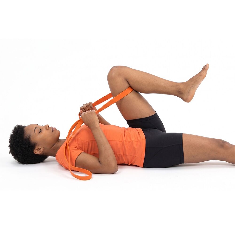 Gluteus Maximus Stretch with Tiger Tail PT Stretch Strap