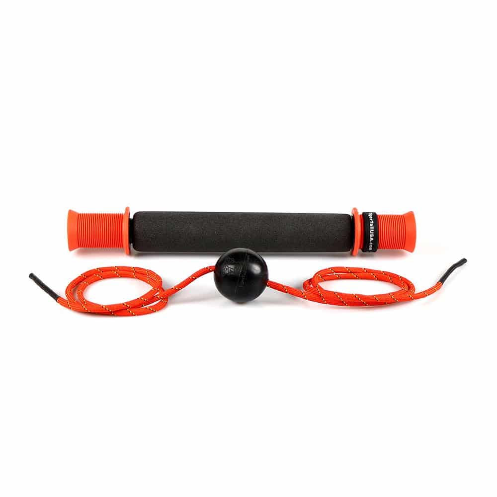 The Roadster 11" and Tiger Ball 1.7 Massage-on-a-rope