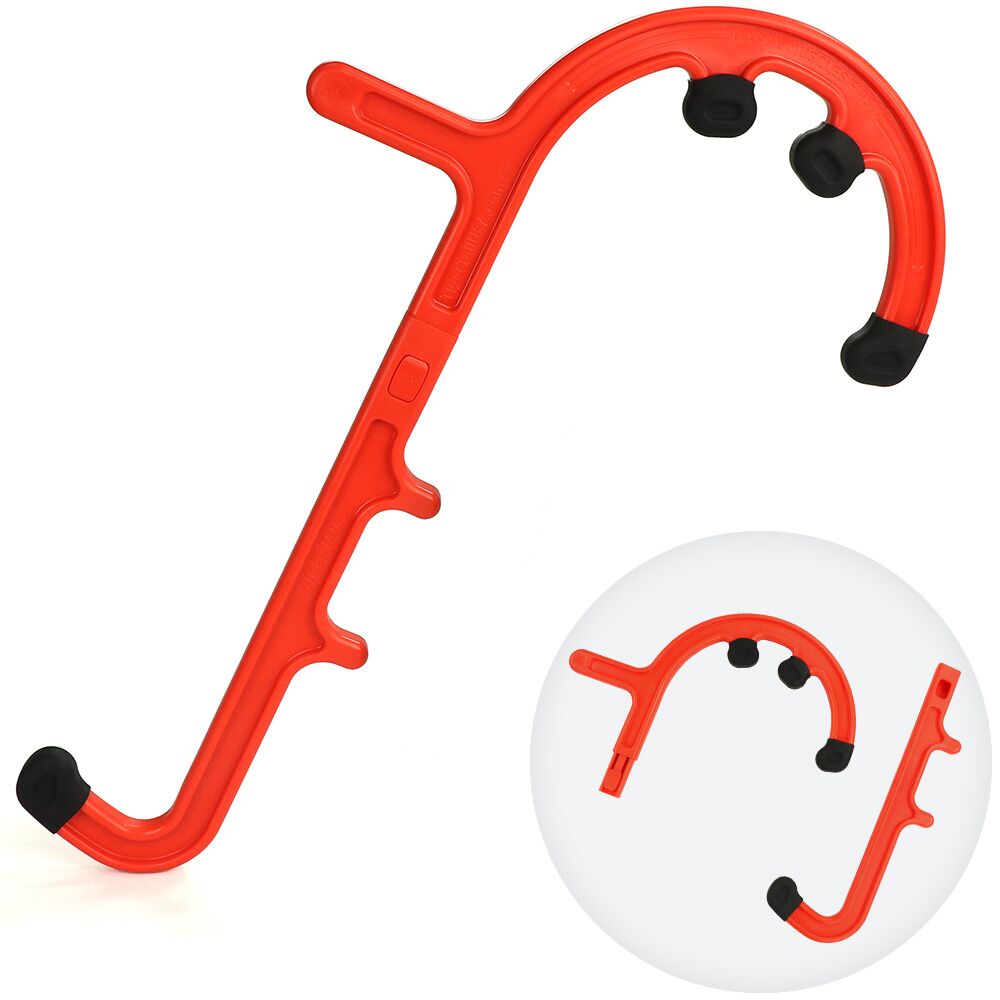 Tiger Tail Tiger Cane Orange Detachable Massage Hook Orange