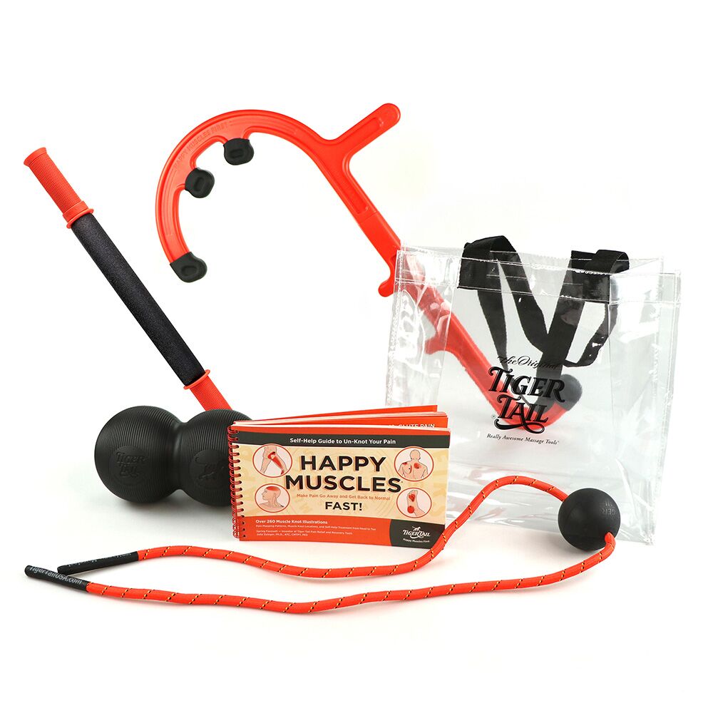 Rehab in a Bag Kit is your all-in-one portable clinic, designed to turn muscle knots into distant memories.