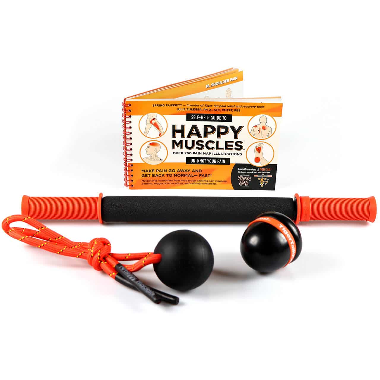 The Head & Shoulder Muscle Care Kit brings together amazing tools to massage your head, neck, and shoulder.