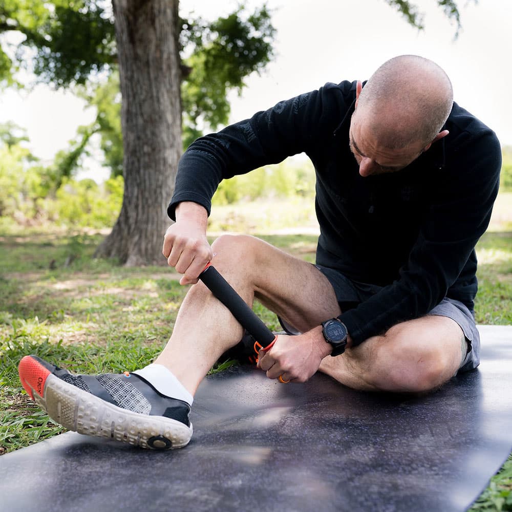 The Roadster 11" Handheld Foam Roller Calf Massage