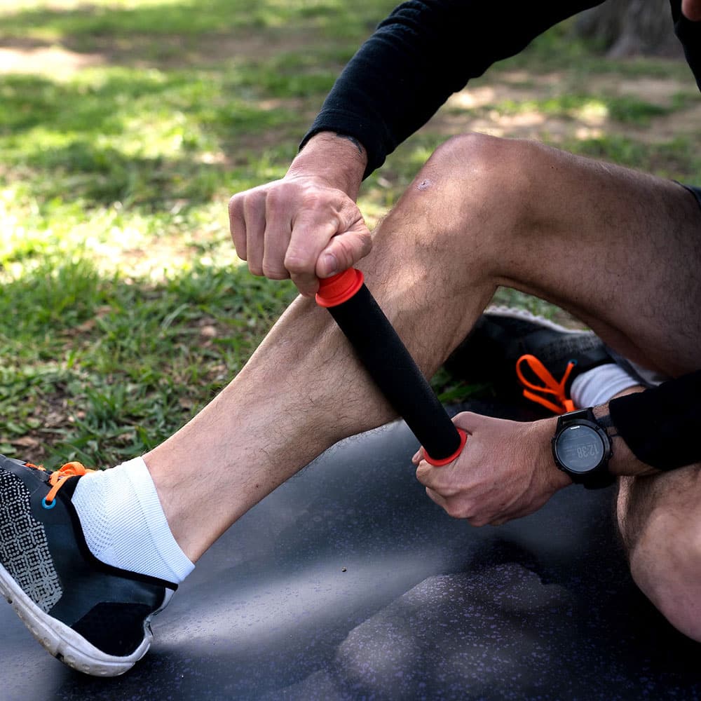 The Roadster 11" Handheld Foam Roller Calf Massage