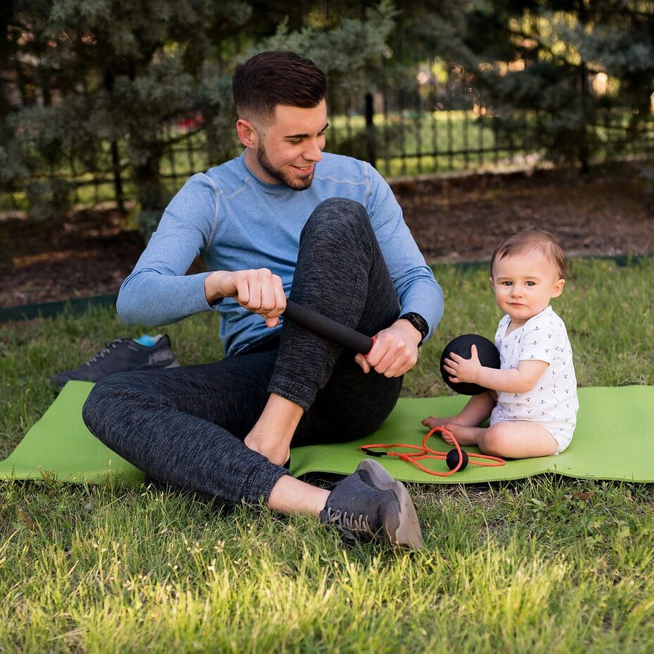 The Roadster 11" Handheld Foam Roller
