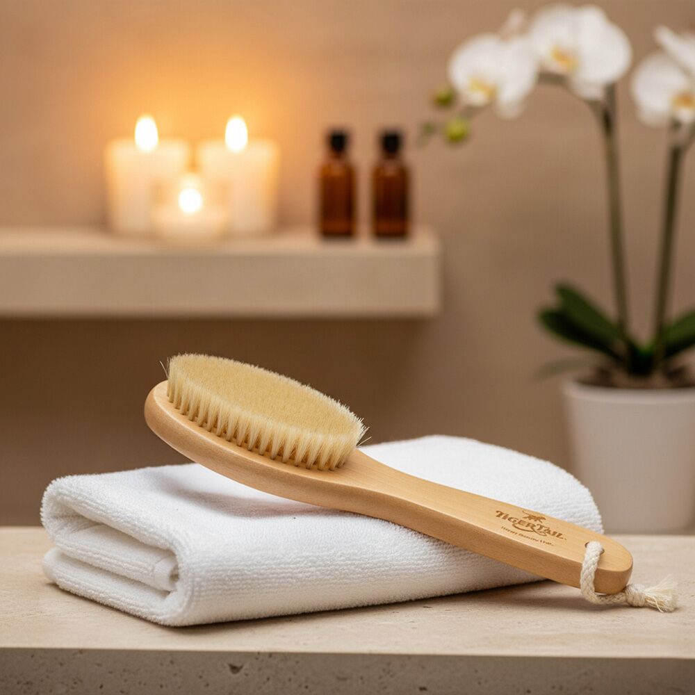 Dry Brush Therapeutic Lymphatic Massager