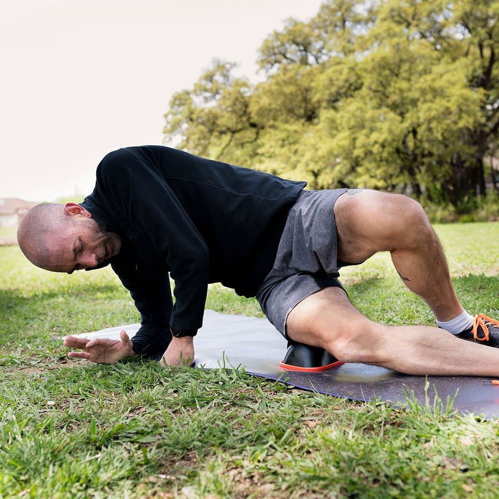 The Curve Ball Stationary Foam Roller IT Band Massage