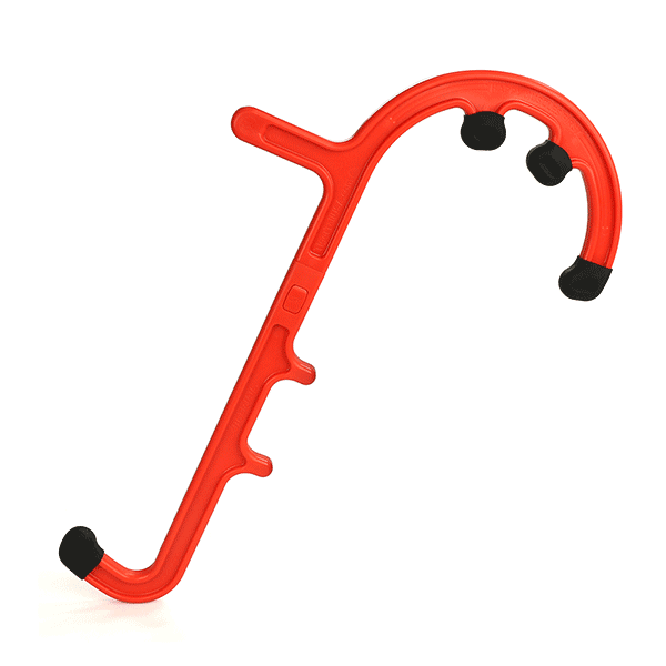 Tiger Tail Tiger Cane Orange Detachable Massage Hook Orange